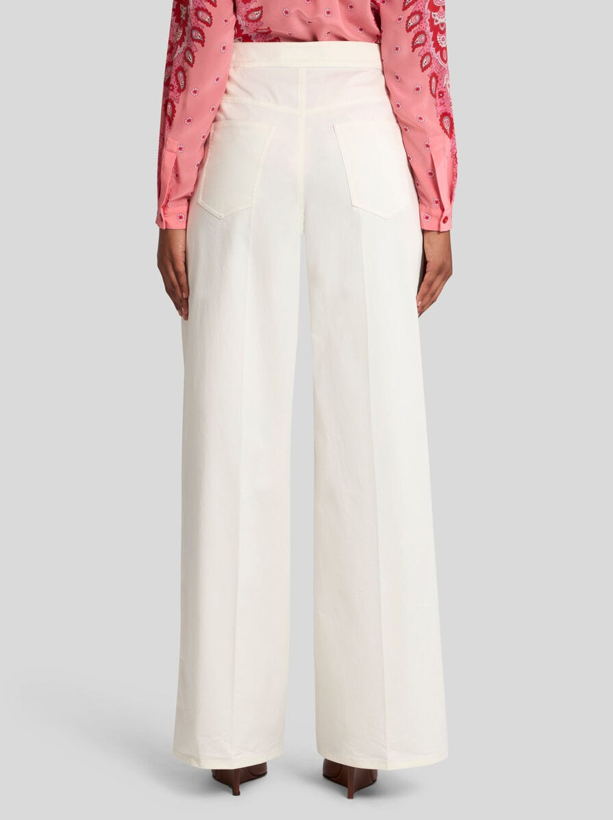 TROUSERS WITH PEGASO BUTTONS - 5