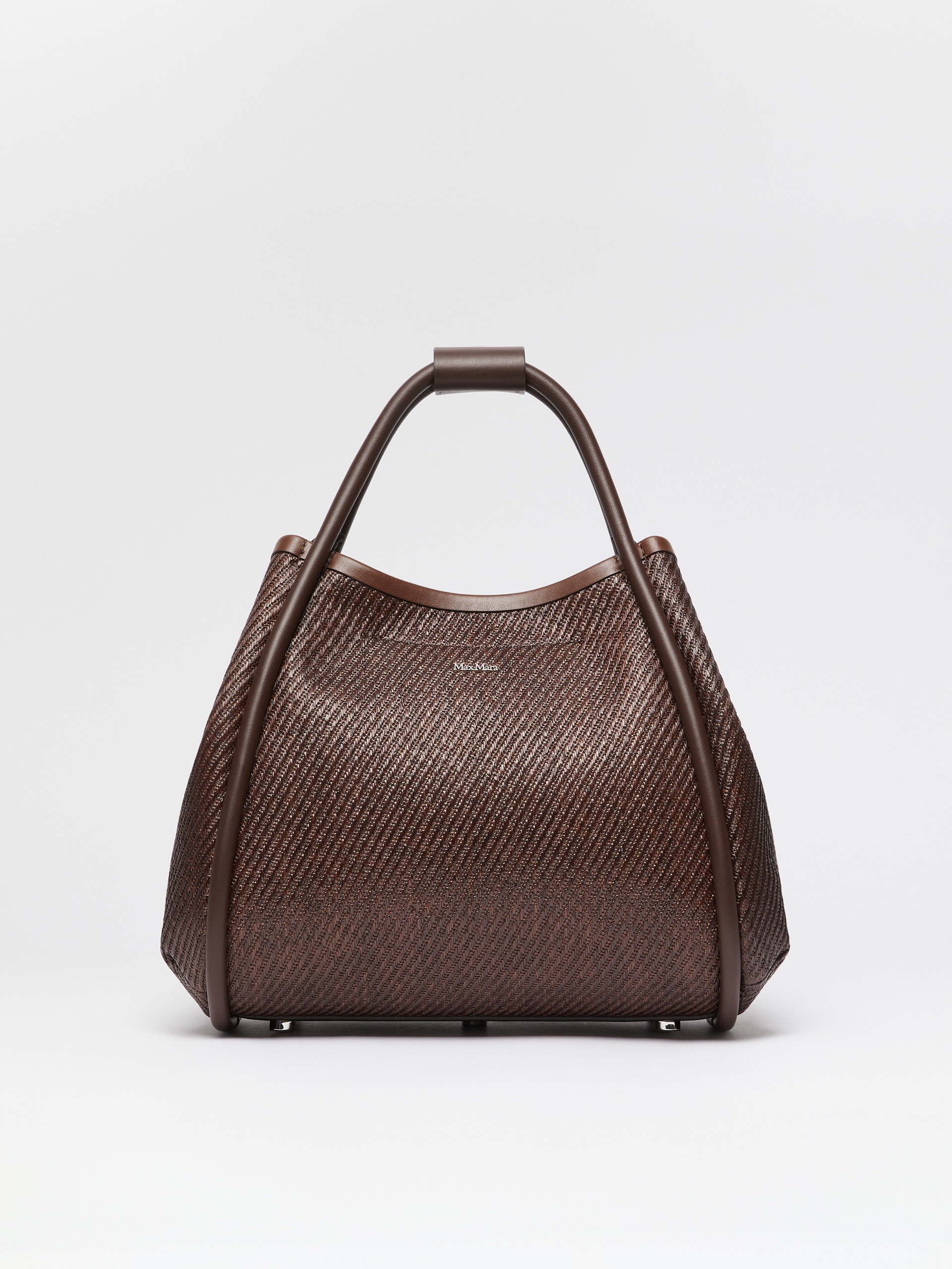 SUMMERMARINES Small raffia-look fabric Marine bag - 4