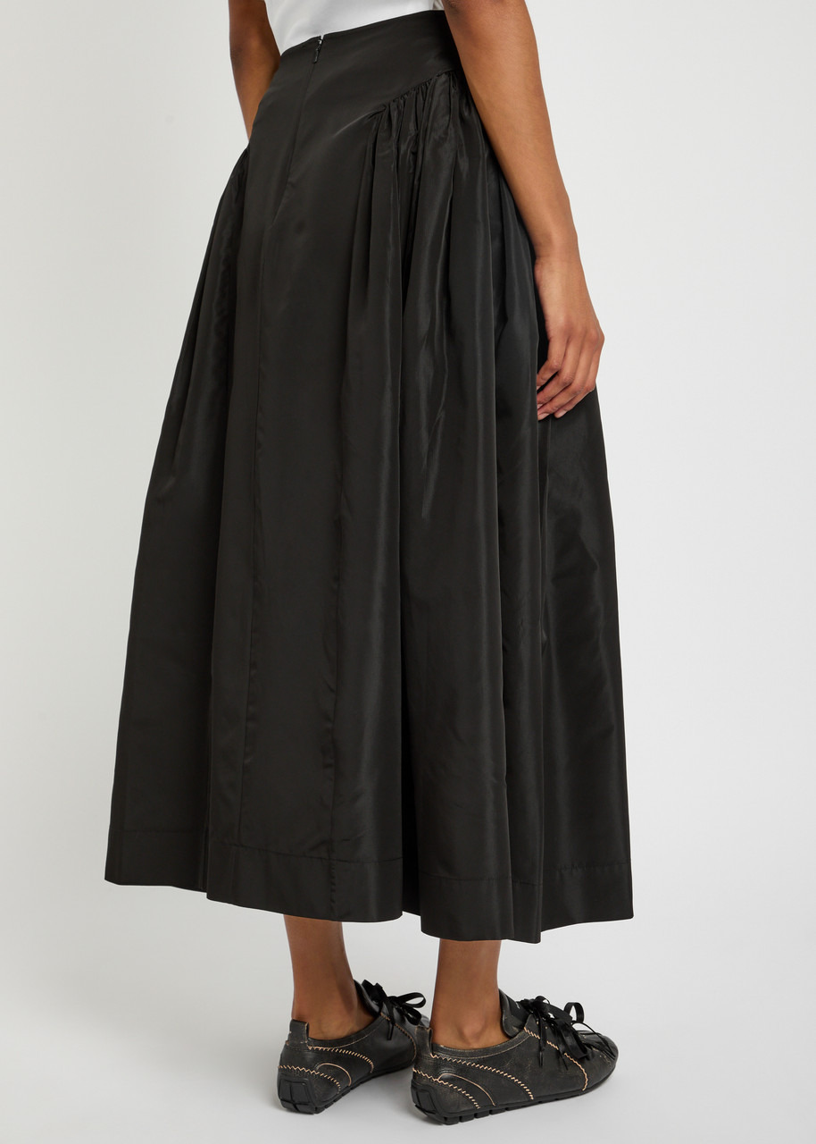 Simone Rocha Hip Detail Bind Shell Midi Skirt - 3