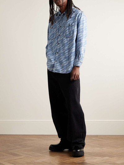 Isabel Marant Bhelyn Printed Denim Shirt outlook
