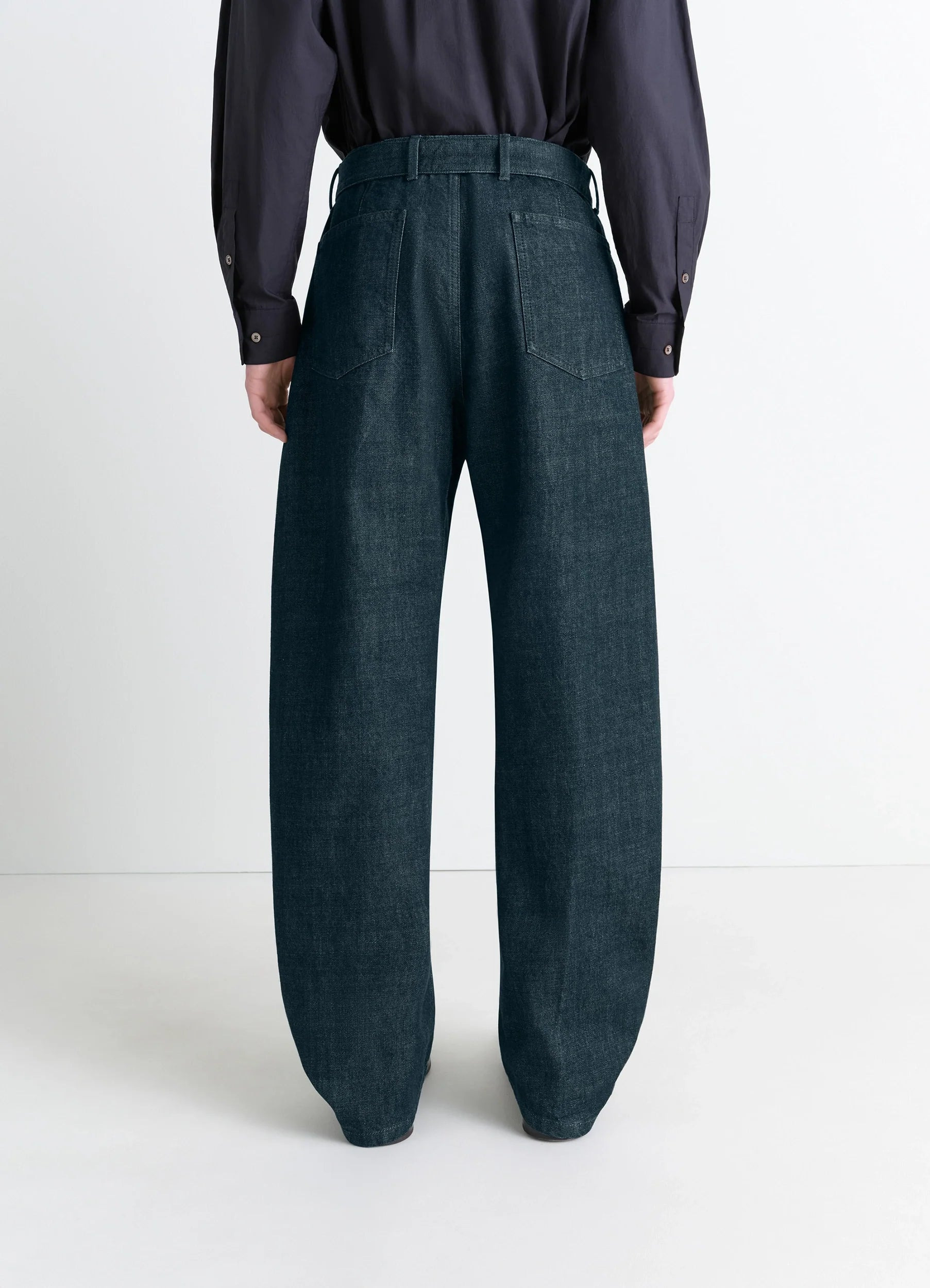 TWISTED BELTED PANTS - 7