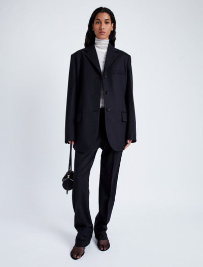 Proenza Schouler Archer Jacket in Wool Twill Suiting outlook