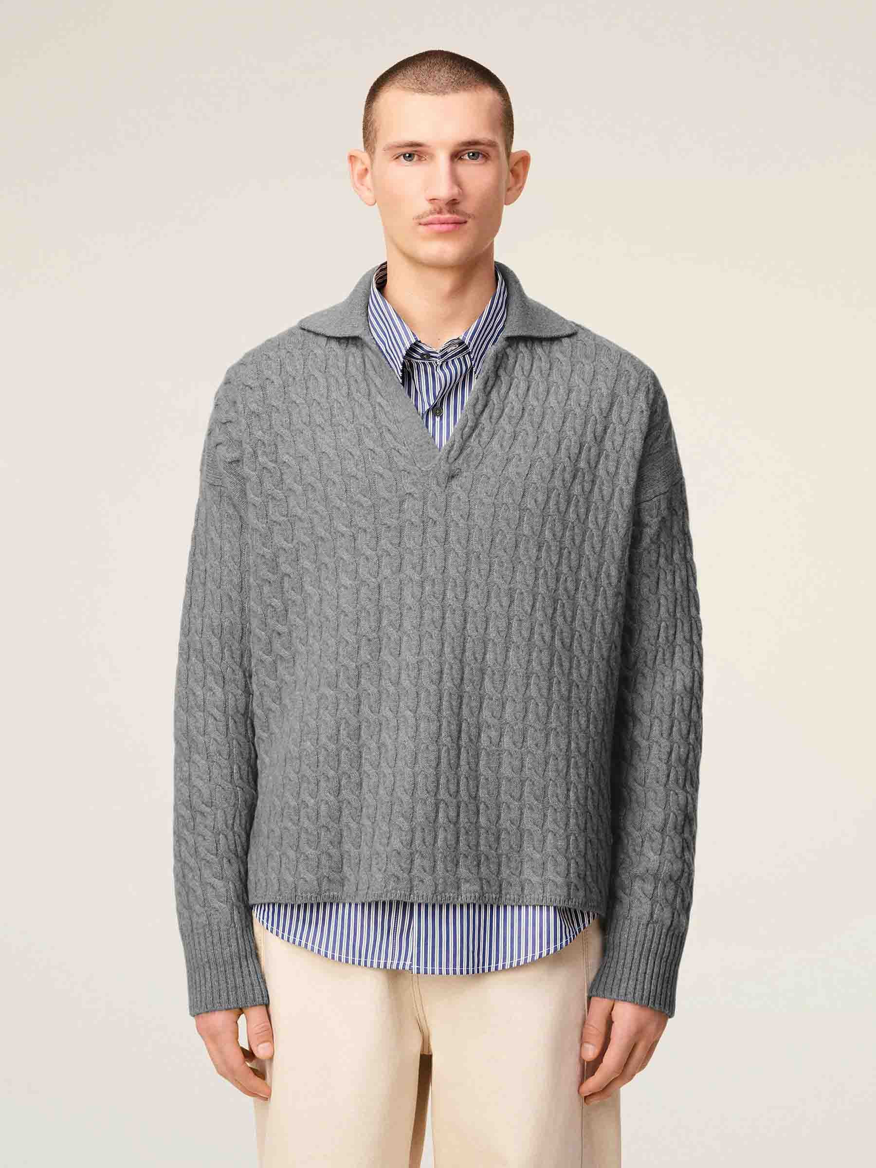 POLO NECK SWEATER - 3