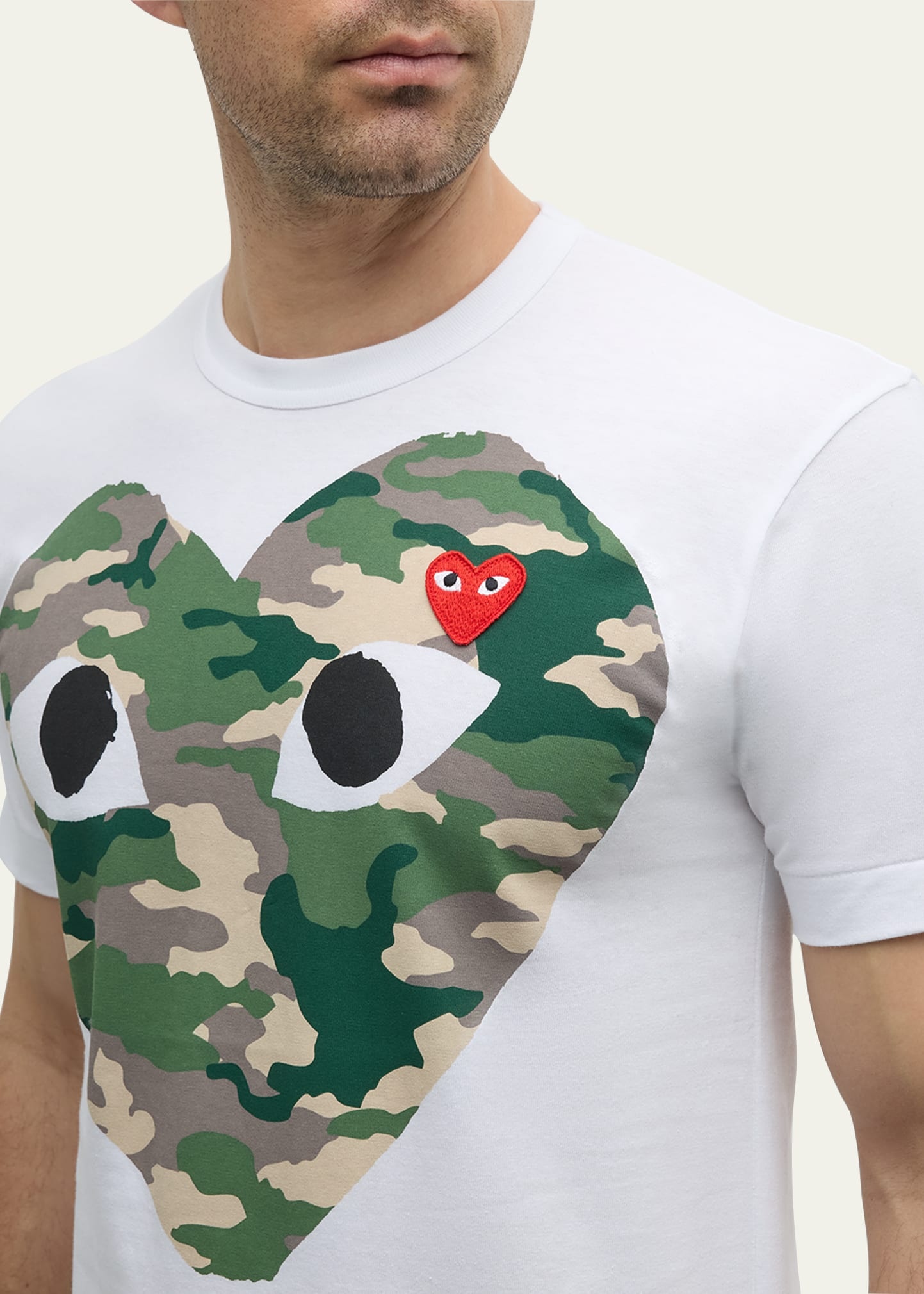 Men's Camo Heart Short-Sleeve T-Shirt - 5