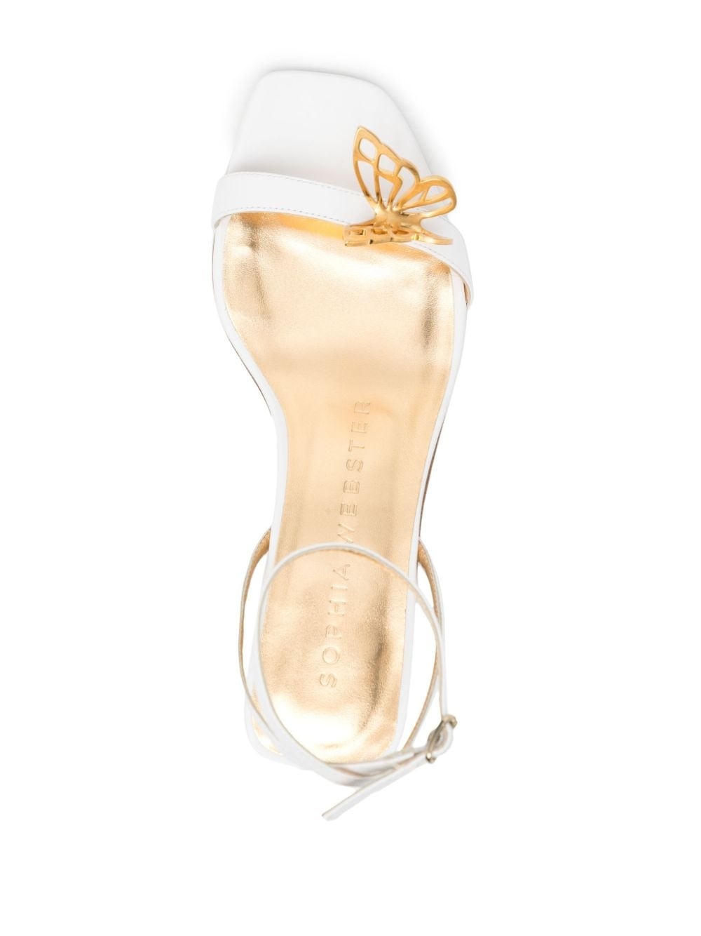 Mariposa 50mm leather sandals - 4