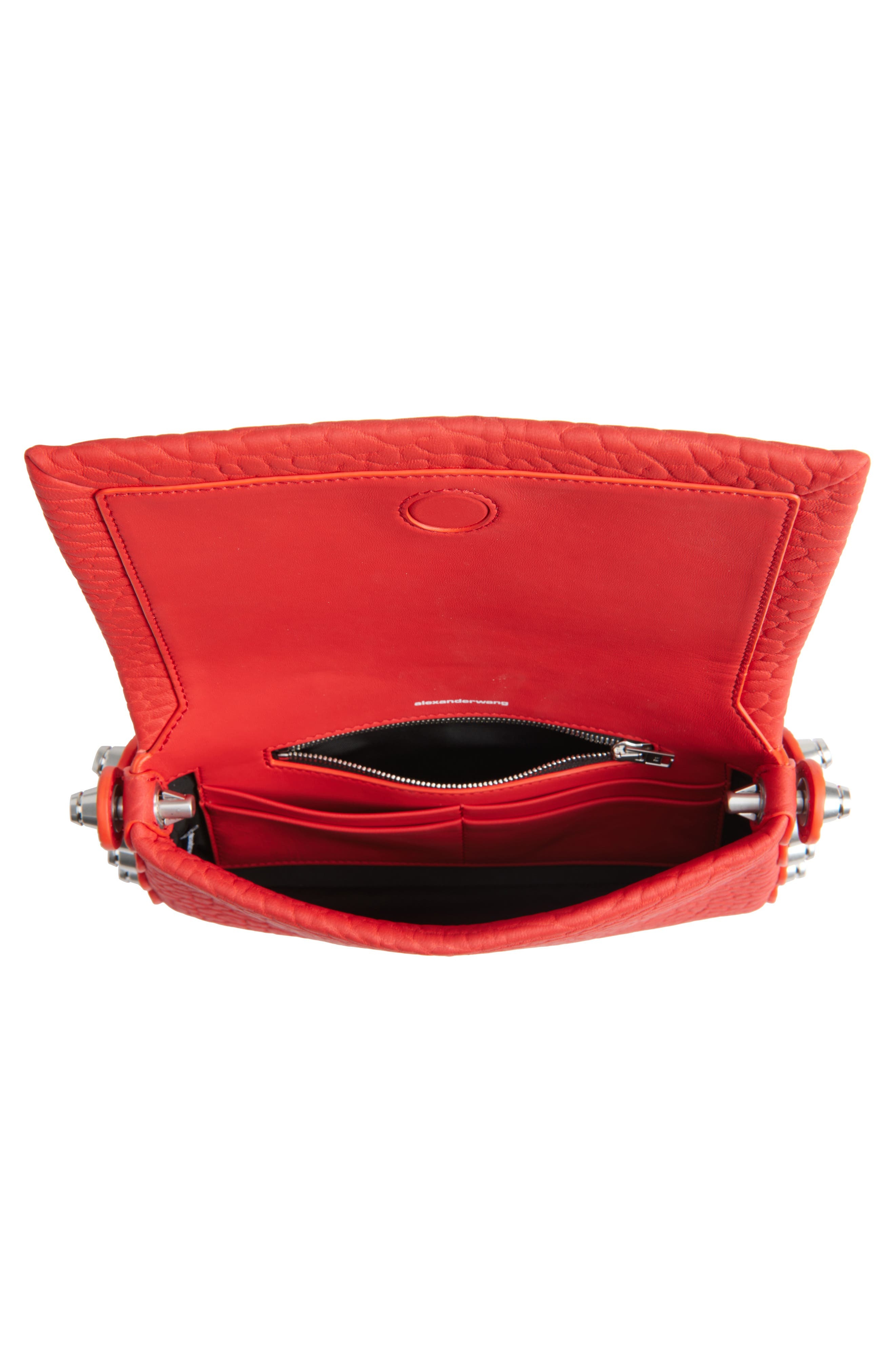 Alexander Wang Roz Crossbody Wallet in 629 Fiery Red at Nordstrom - 5