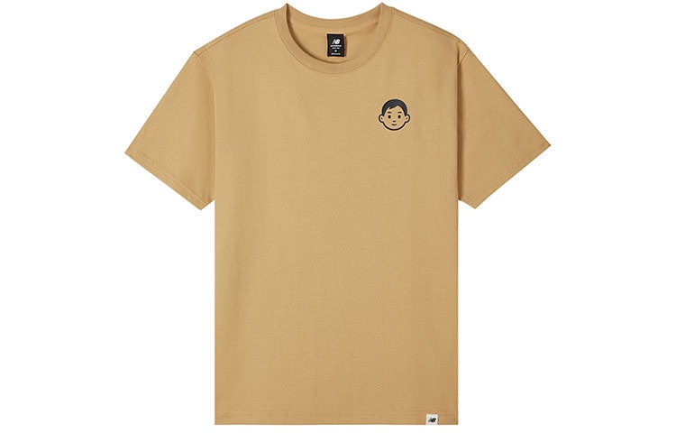 New Balance x Noritake Unisex Printing Round-neck Yellow AMT12346-MSU - 2