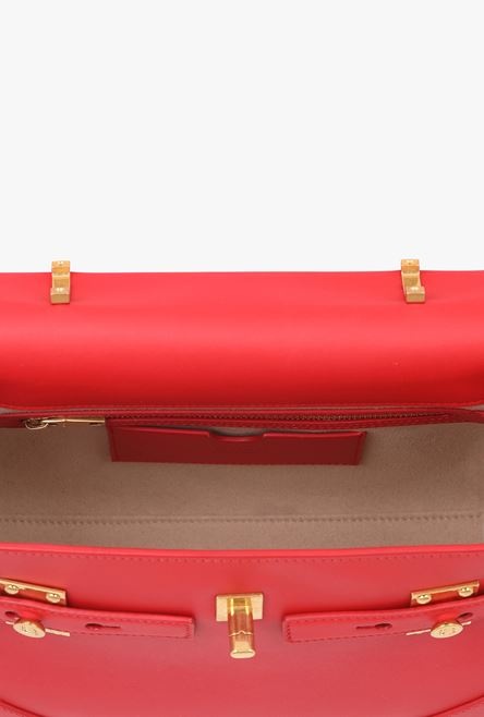 Red quilted leather B-Buzz 23 bag - 6