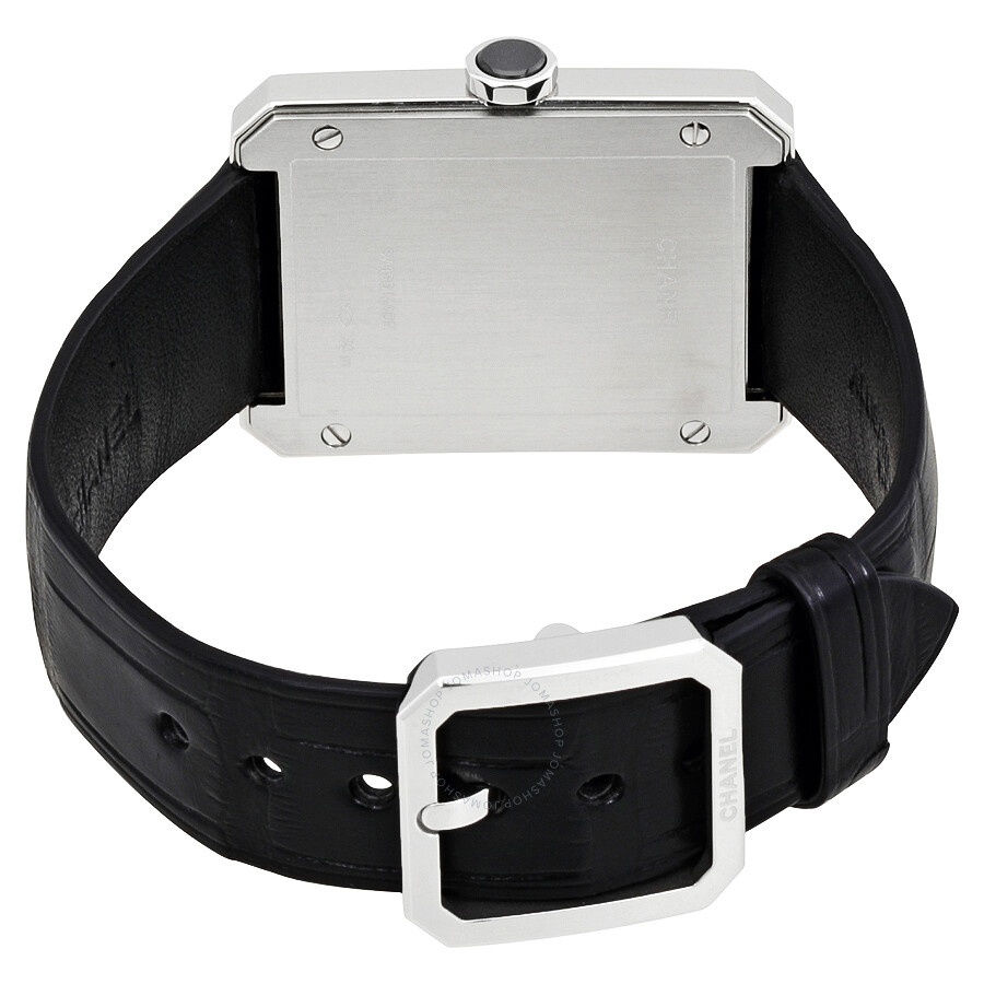 Chanel Boy-Friend Black Guilloche Dial Ladies Watch H4884 - 3