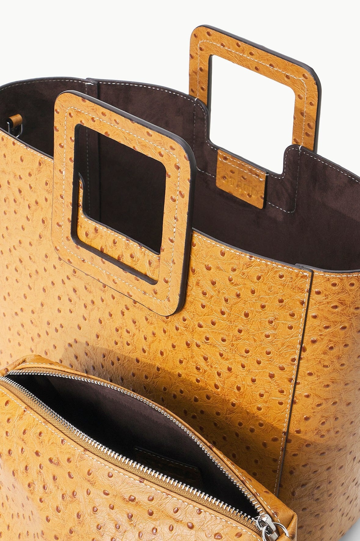 STAUD SHIRLEY BAG WALNUT - 4