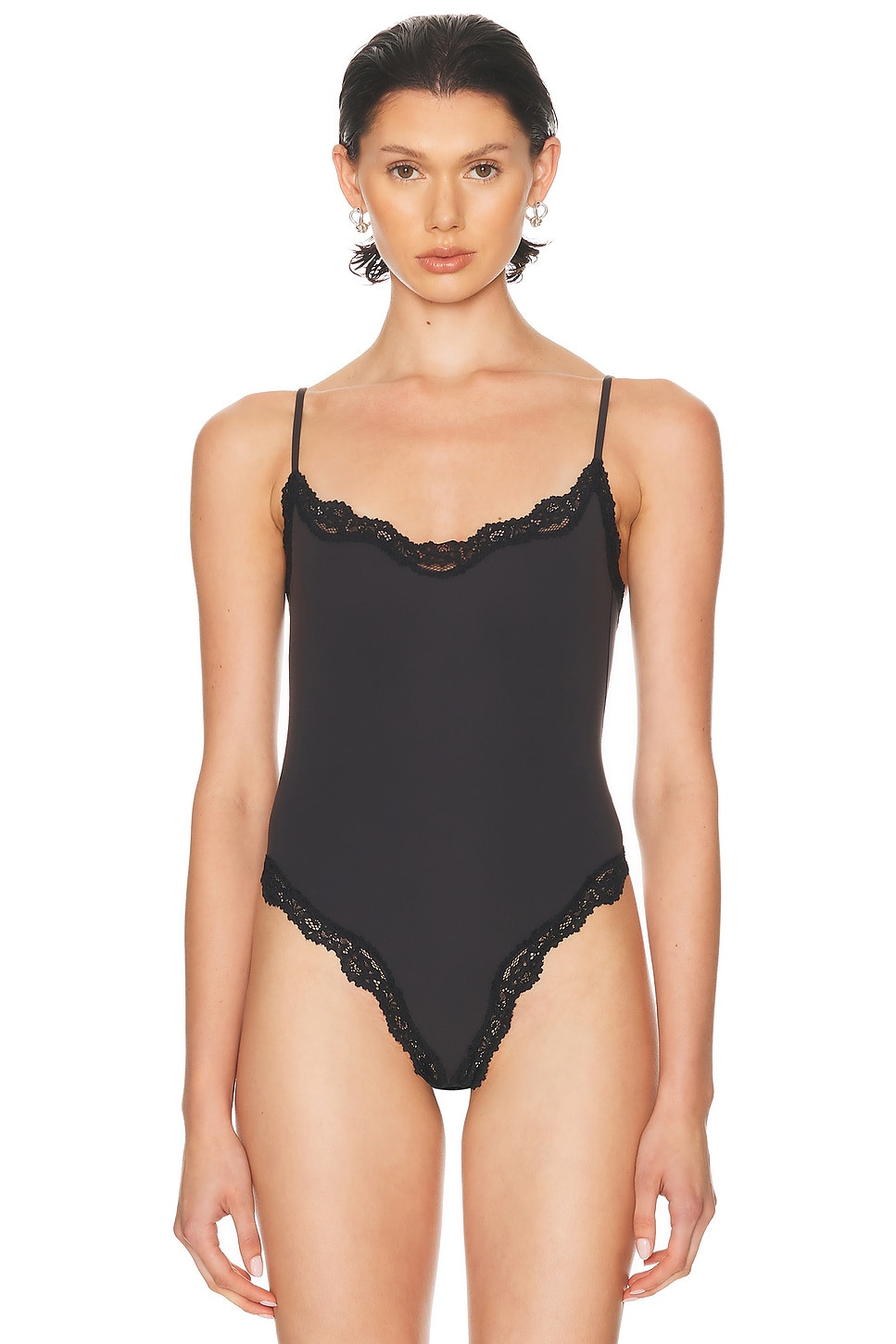 Fits Everybody Lace Cami Bodysuit - 2