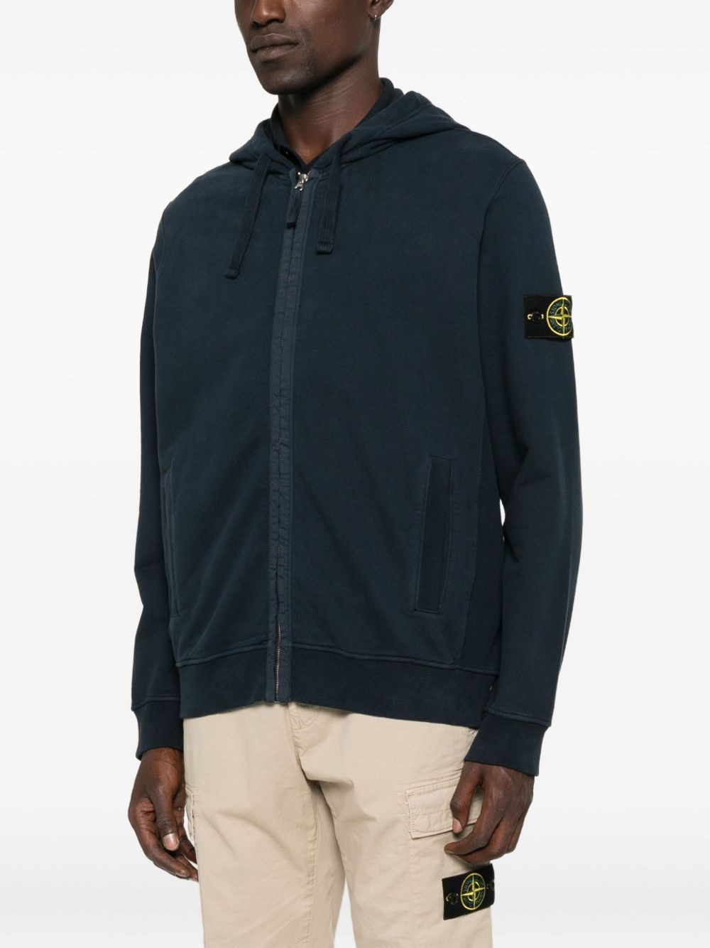 zip-up hoodie - 3