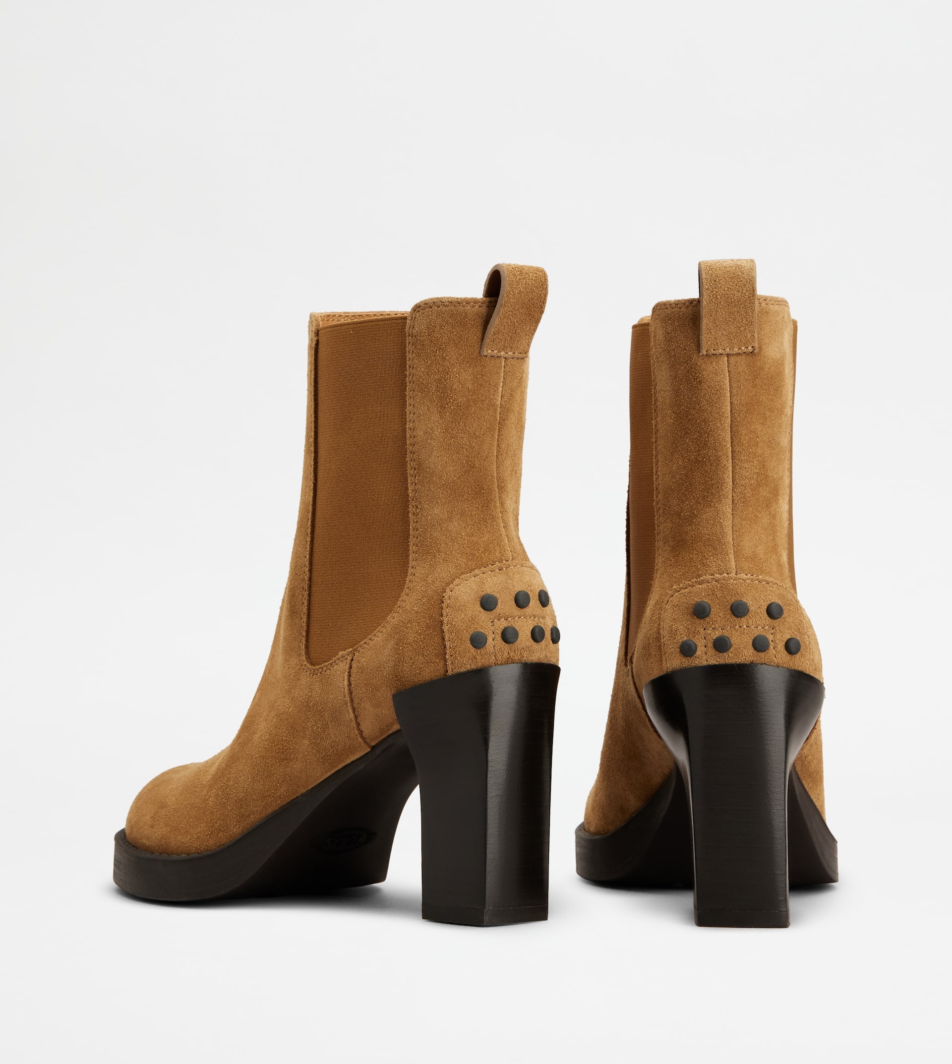 CHELSEA ANKLE BOOTS IN SUEDE - BROWN - 3
