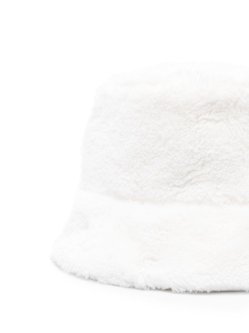 Marni textured embroidered-logo bucket hat outlook