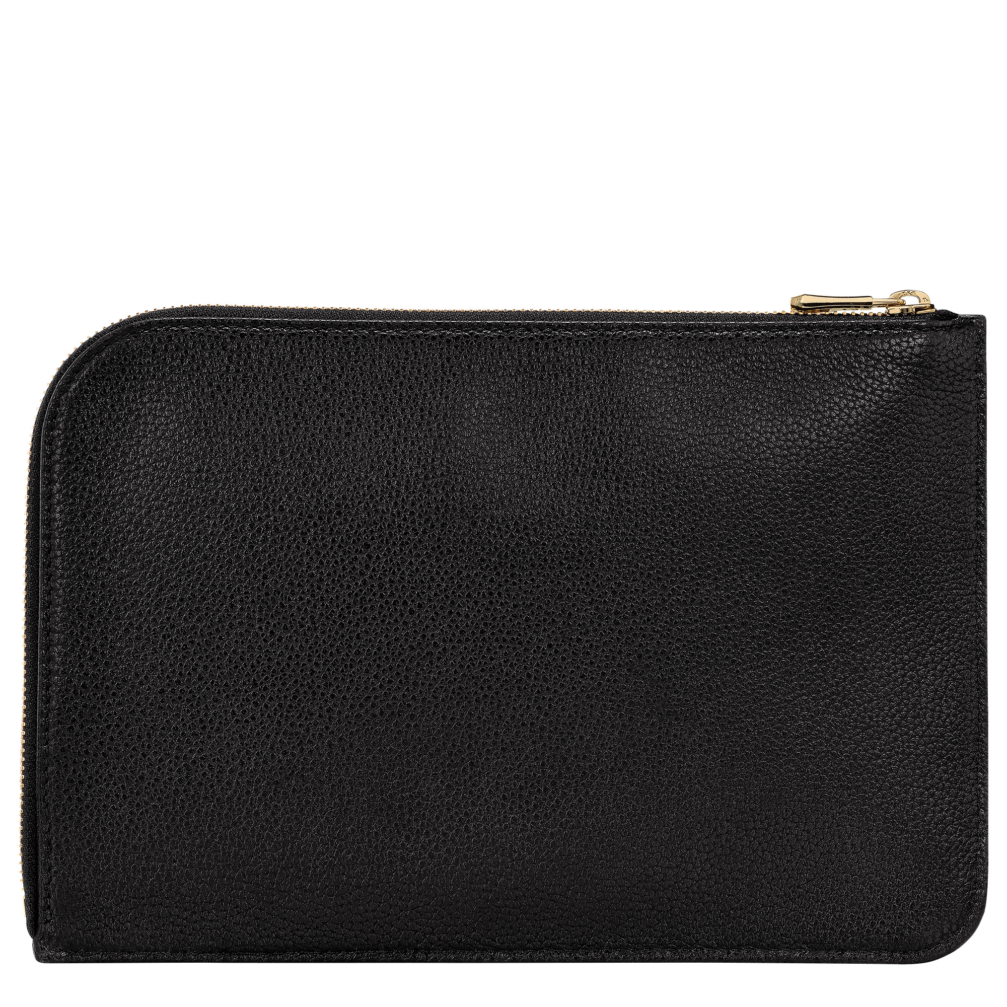Le Foulonné Pouch Black - Leather - 2