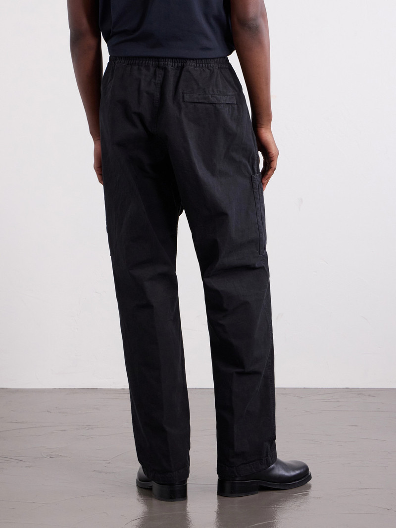 Wide-Leg Cotton Ripstop Cargo Trousers 4