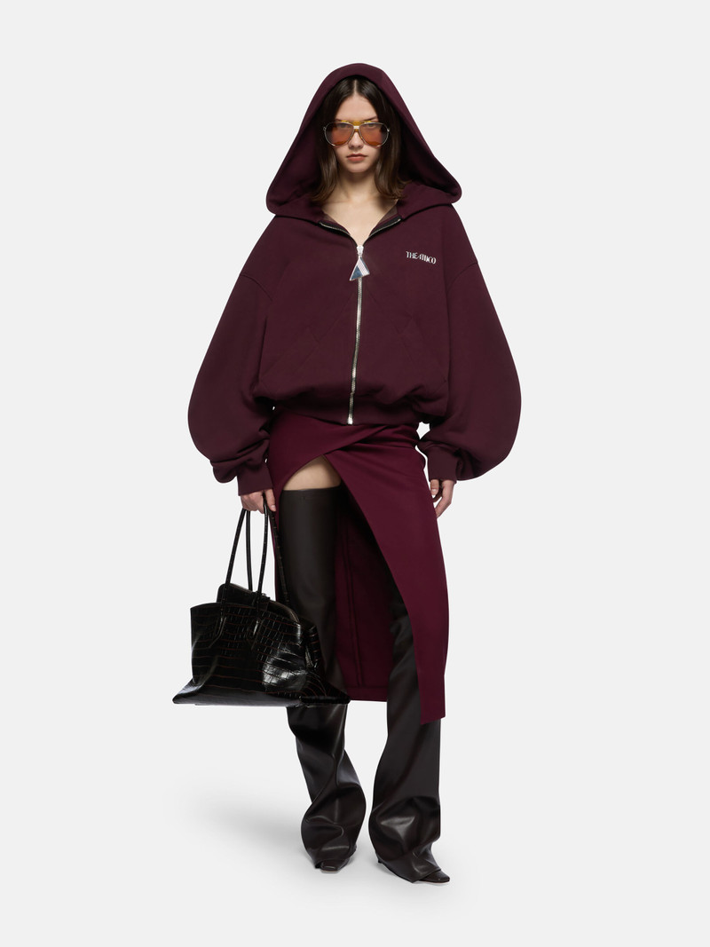 THE ATTICO BURGUNDY SWEATSHIRT outlook
