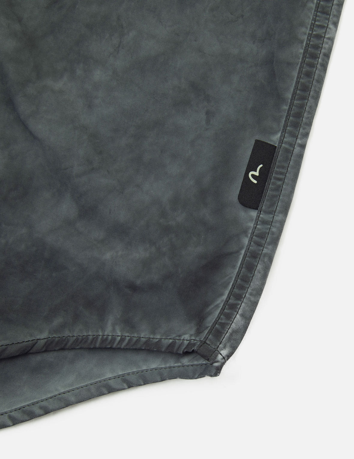WASHED SEAGULL EMBROIDERY LOOSE FIT SHIRT - 13