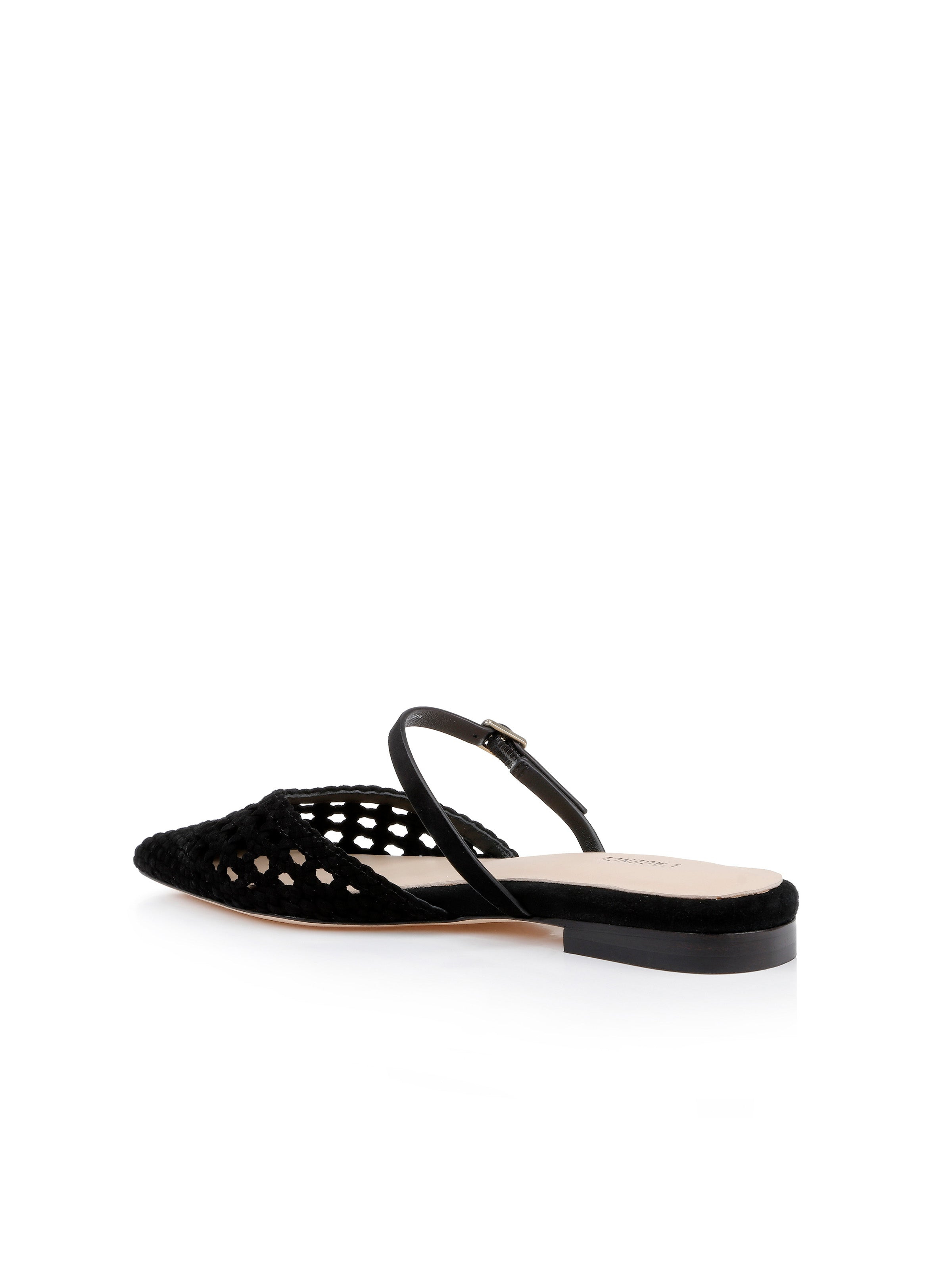 Jacklyn Suede Flat Mule - 3