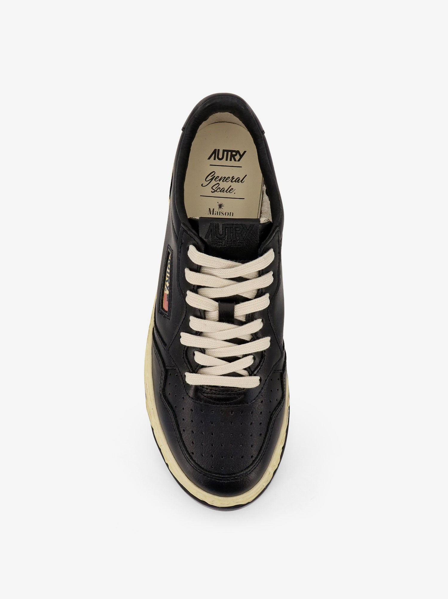 AUTRY X MIHARA YASUHIRO - Autry X Mihara Yasuhiro Super Vintage Low Leather Sneakers - 5