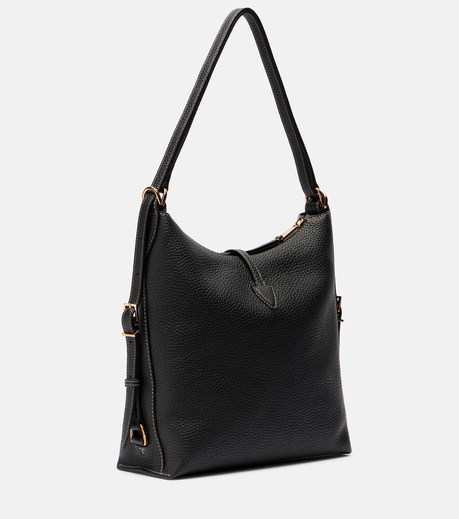 T Timeless leather shoulder bag - 4