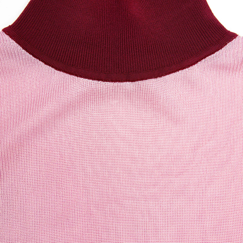 Pink Viscose Knit Top 5
