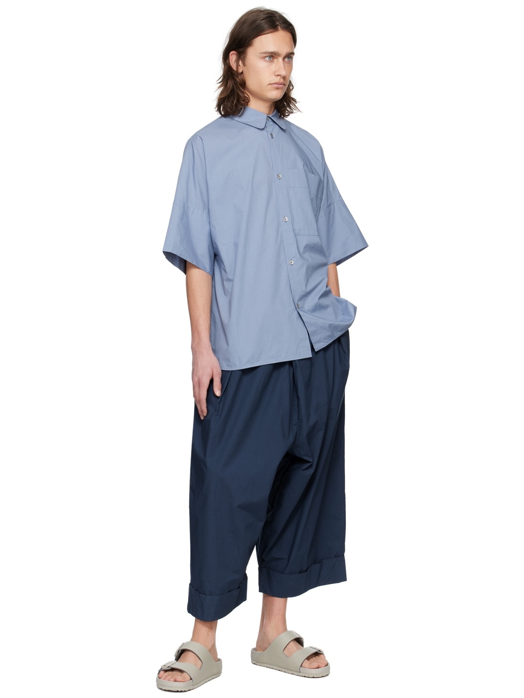 Blue 'The Baker' Trousers - 4