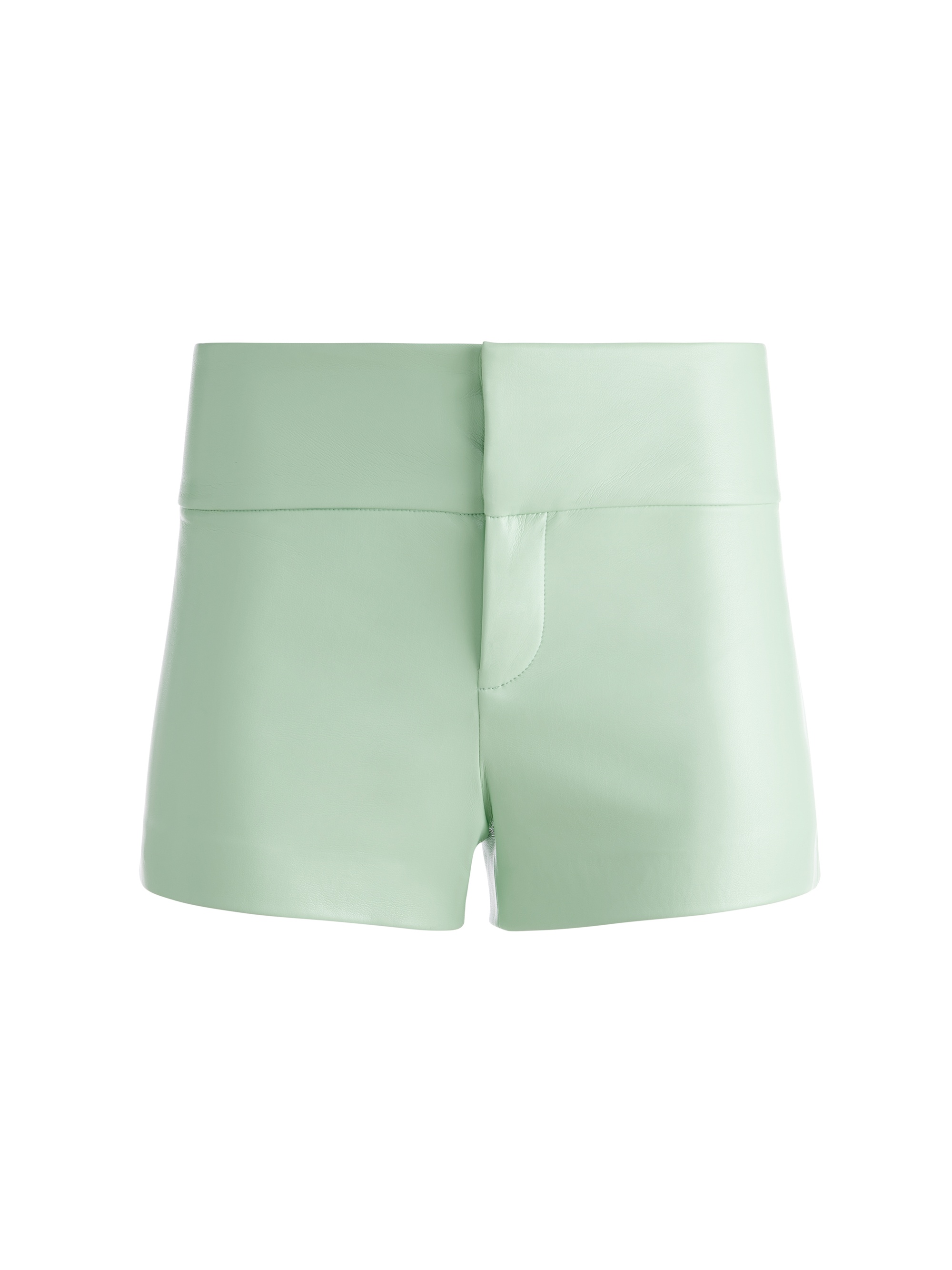 OLIVIA VEGAN LEATHER SHORT - 1