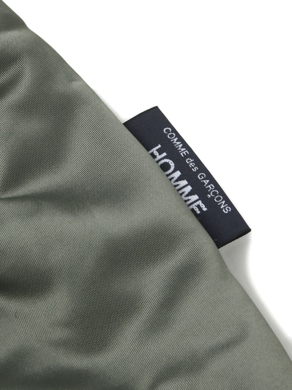 curved nylon messenger bag - 4