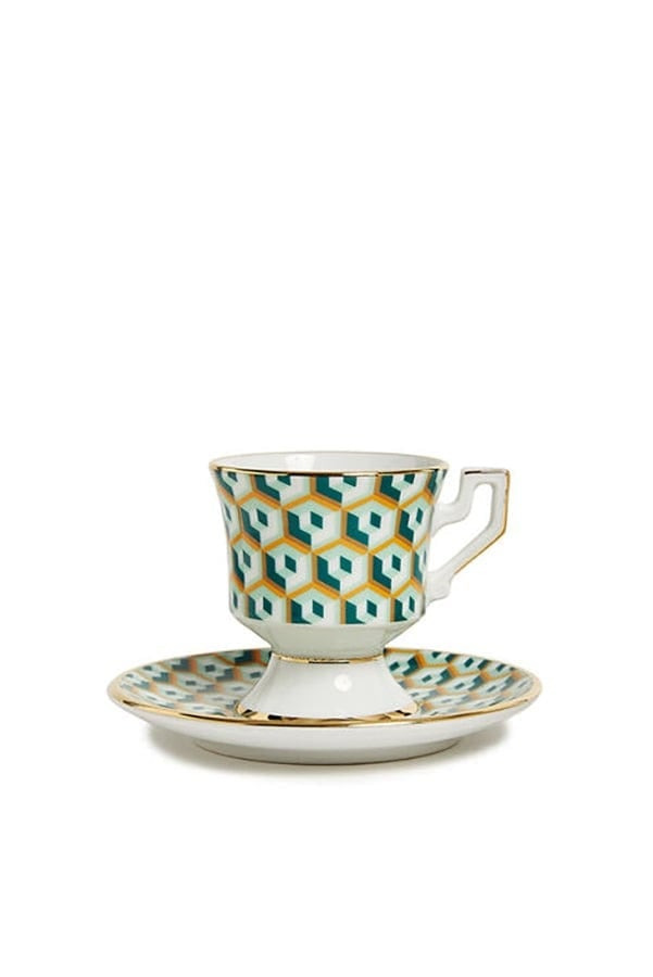 Espresso Cup Set Of 4 - Cubi Mix - 6