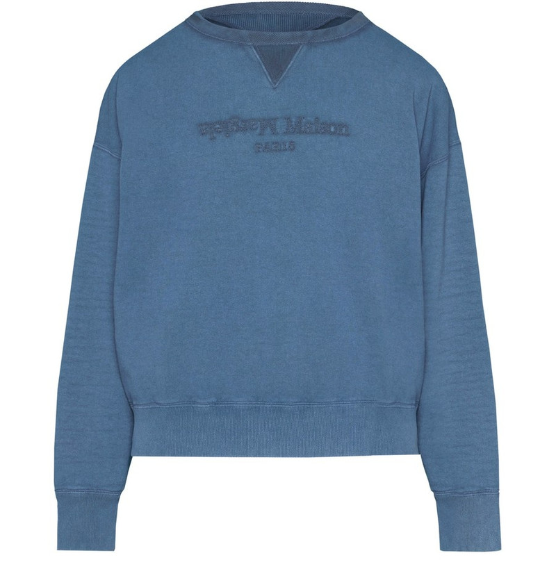 Reverse logo sweatshirt - 1