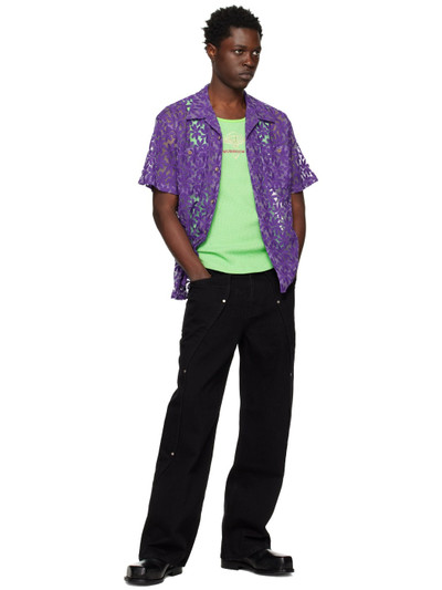 Andersson Bell Purple Flower Shirt outlook