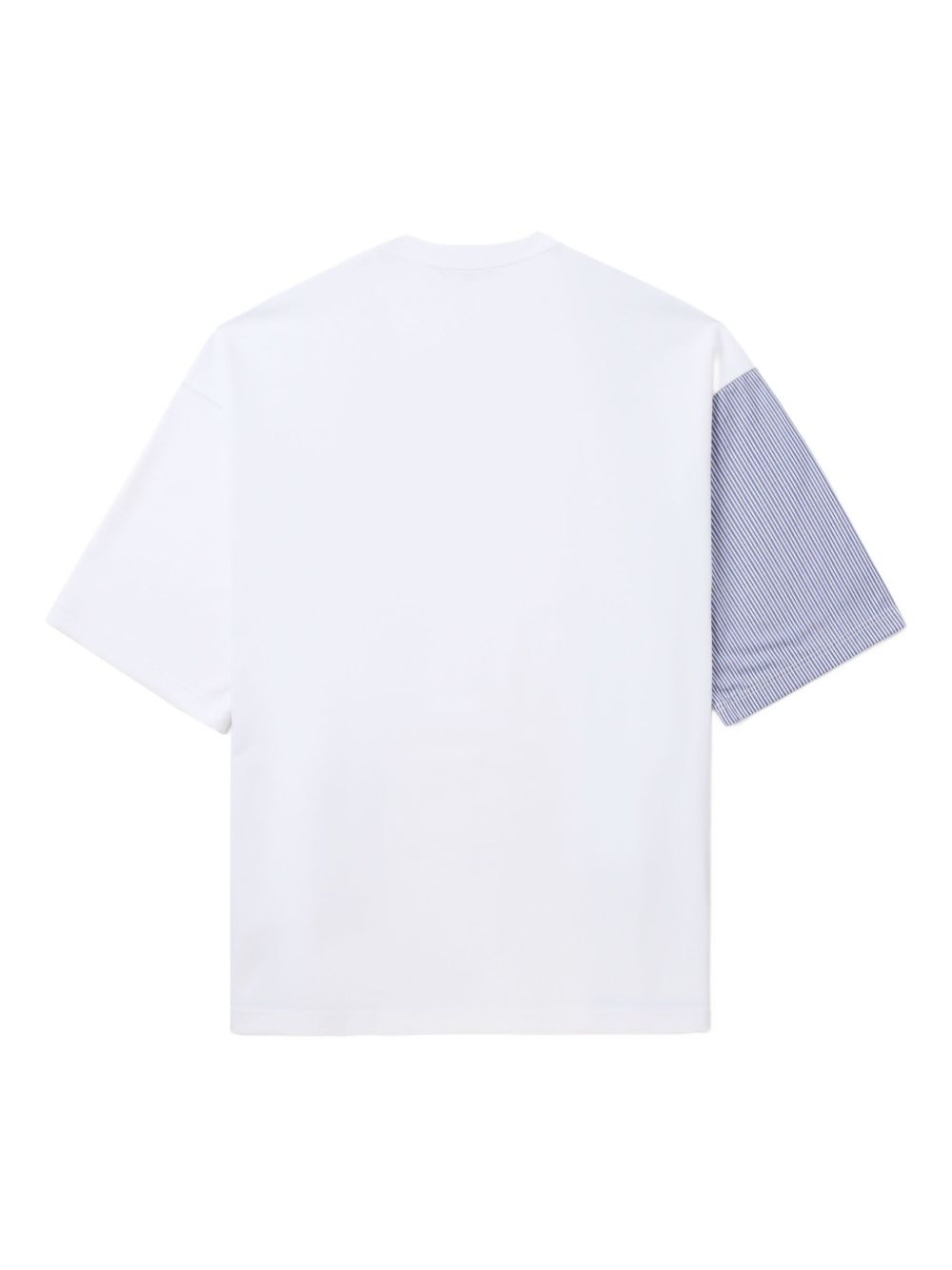 panelled paisley-print T-shirt - 6