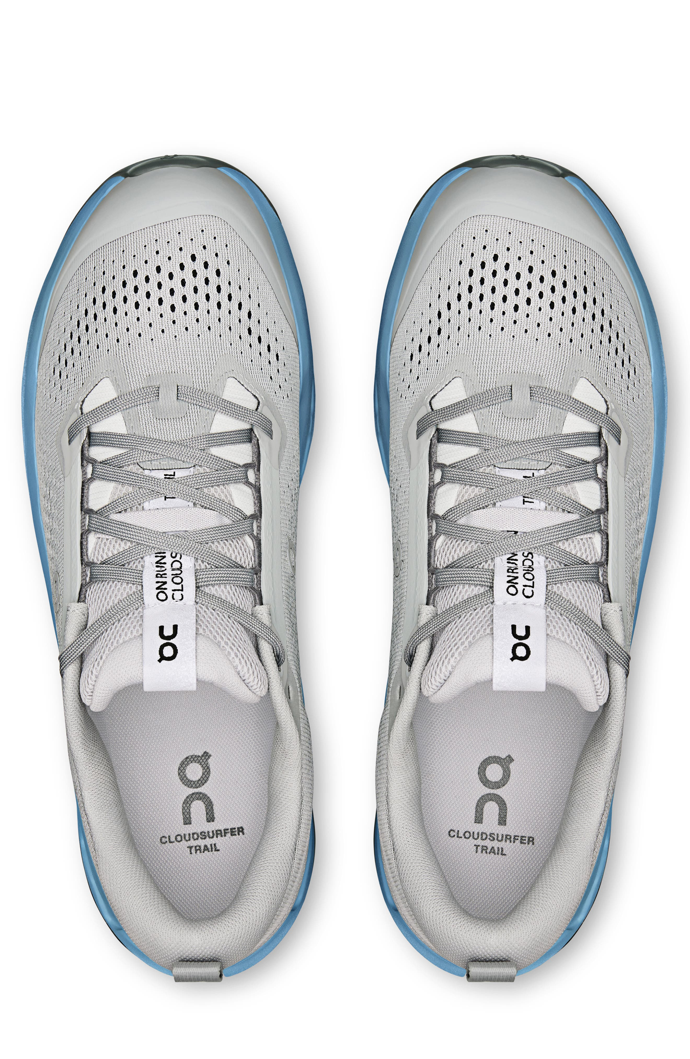 On Cloudsurfer Trail 2 Trail Running Shoe in Rock/Niagara at Nordstrom - 3