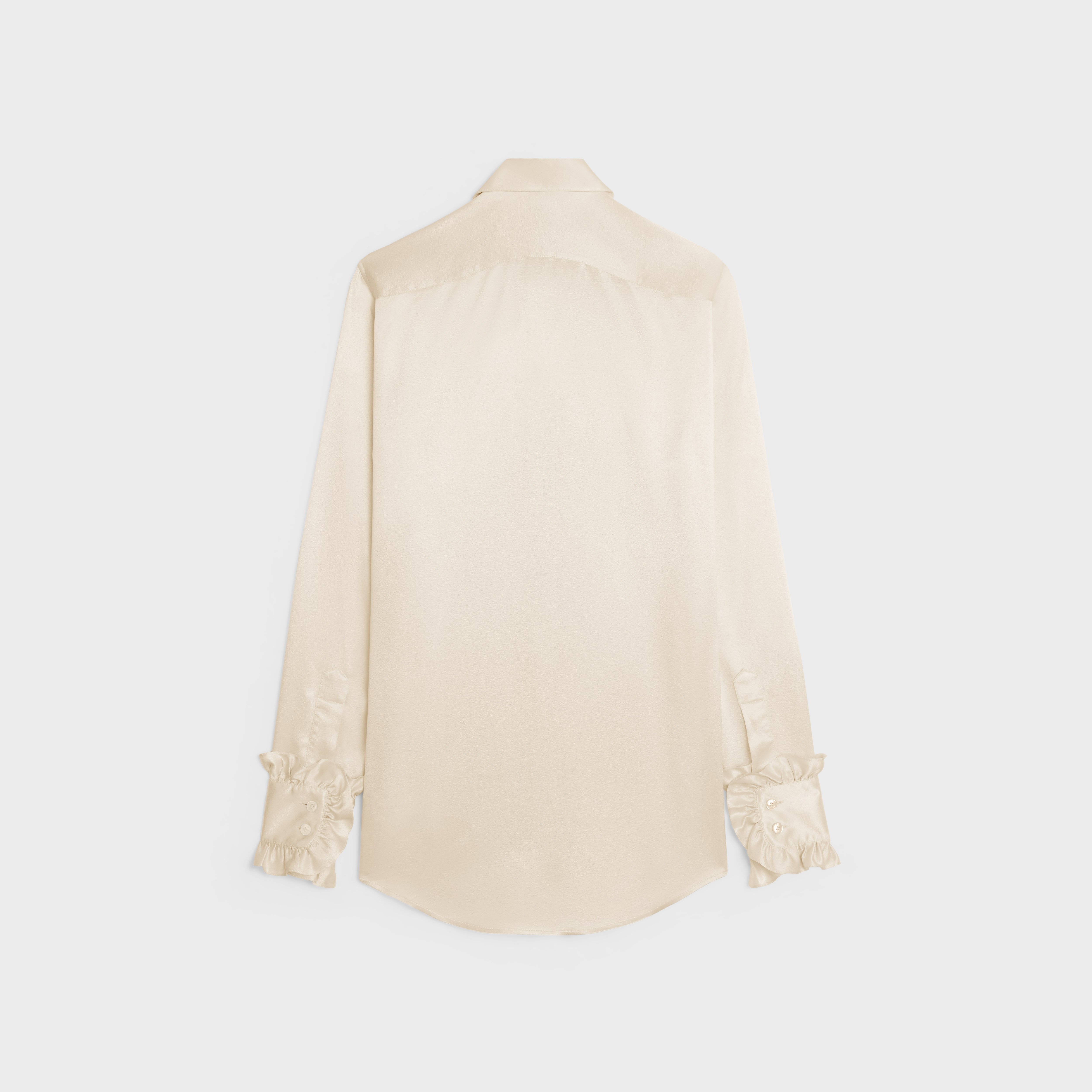 romy shirt in satin silk - 2