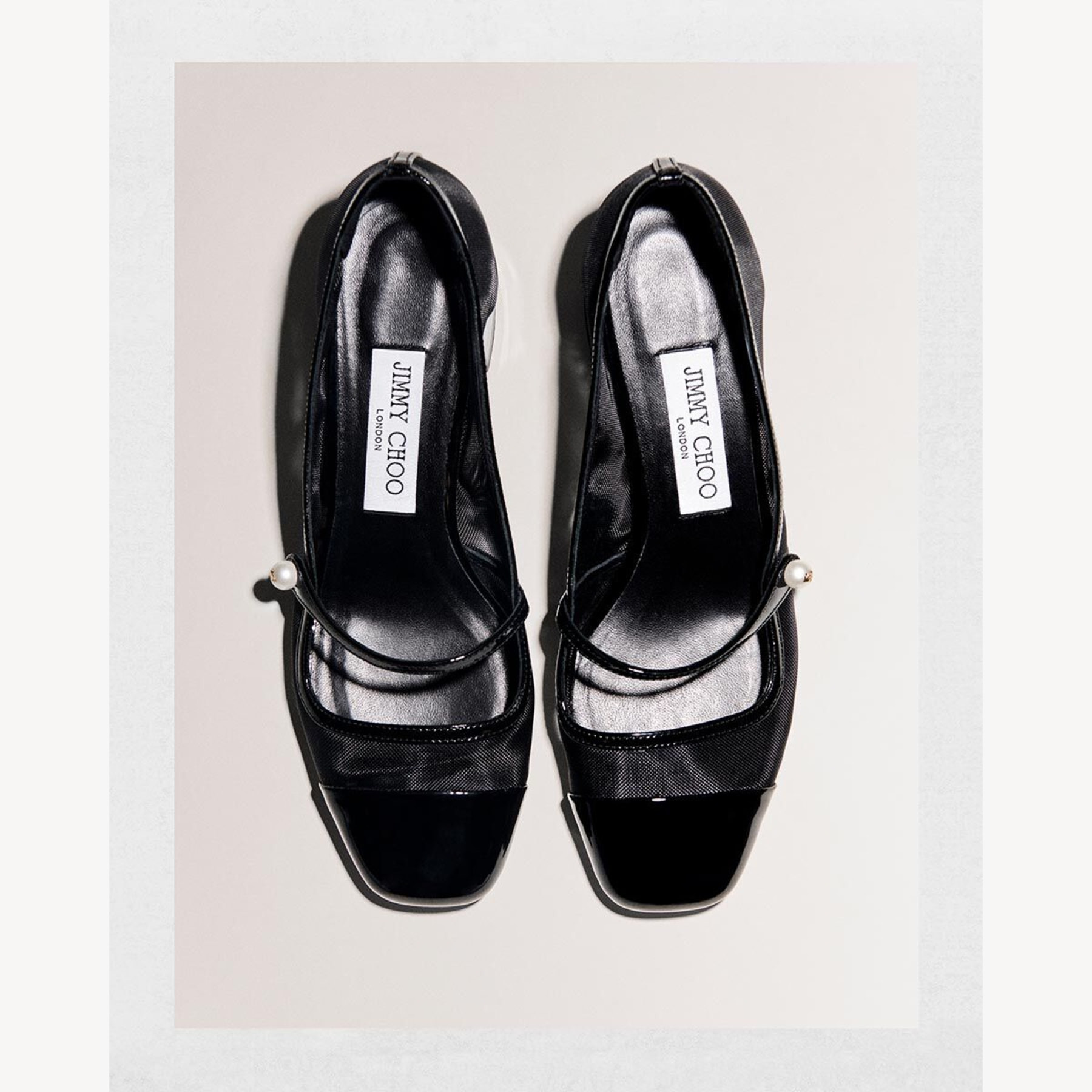 Elisa 45
Black Patent and Mesh Pumps - 6
