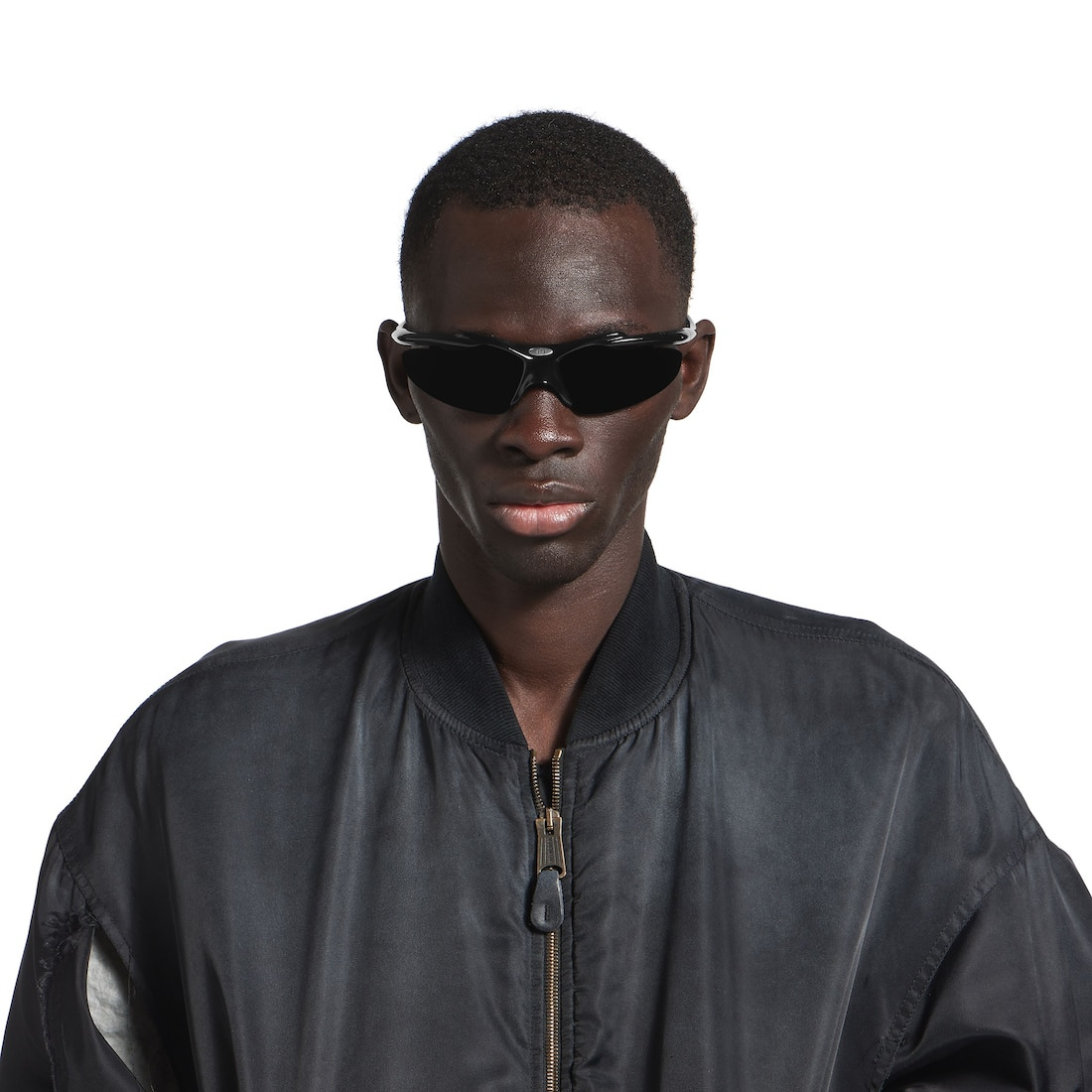 Turbo D-frame Sunglasses in Black - 6