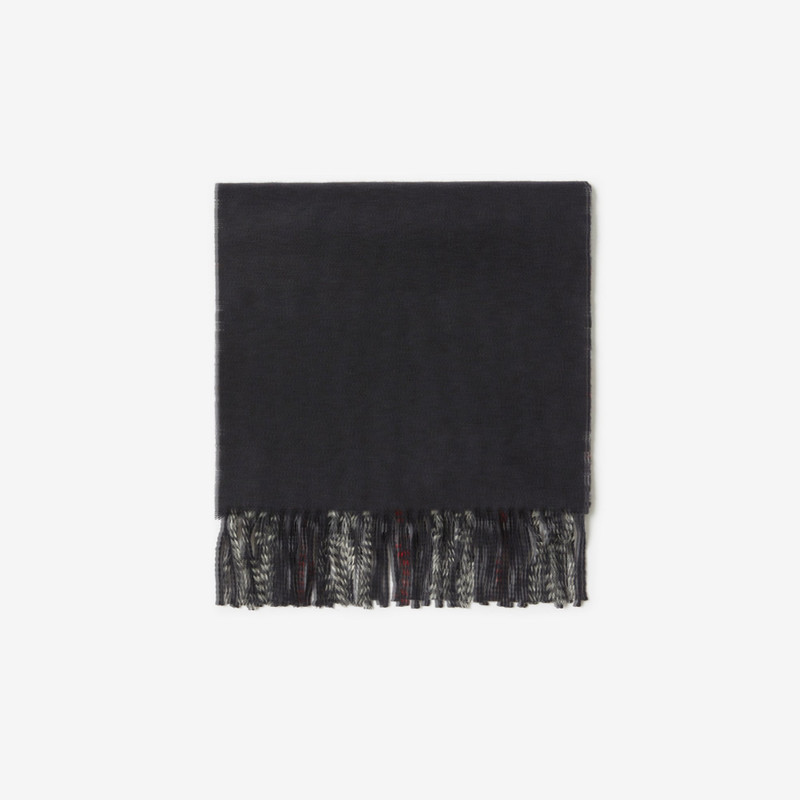 Check Cashmere Reversible Scarf 4