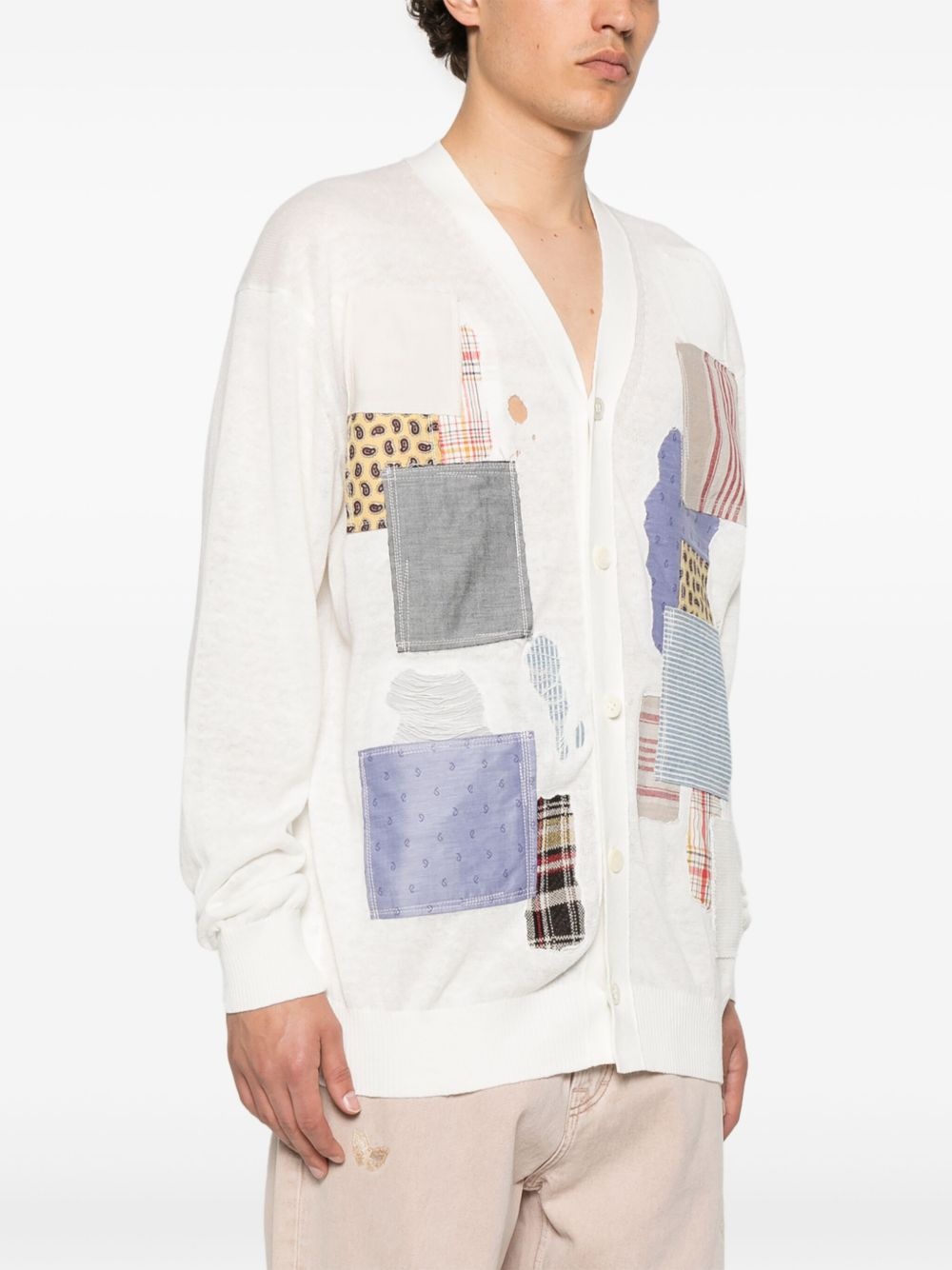 linen cardigan - 3