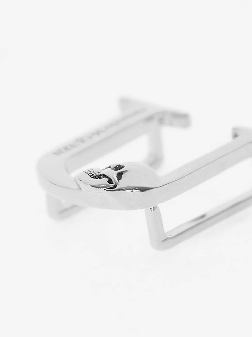 Alphabet Sneaker Charm in Silver - 2