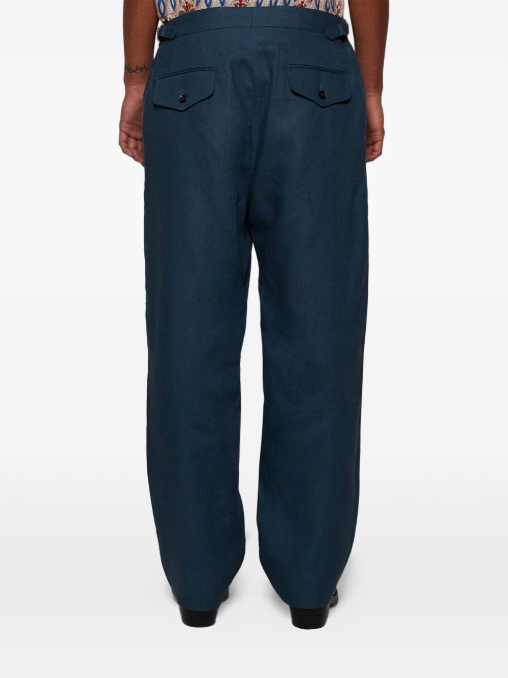 linen trousers - 5