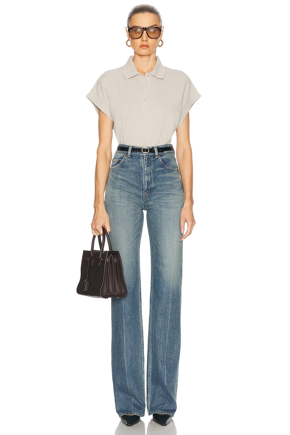 Short Sleeve Polo Top - 4