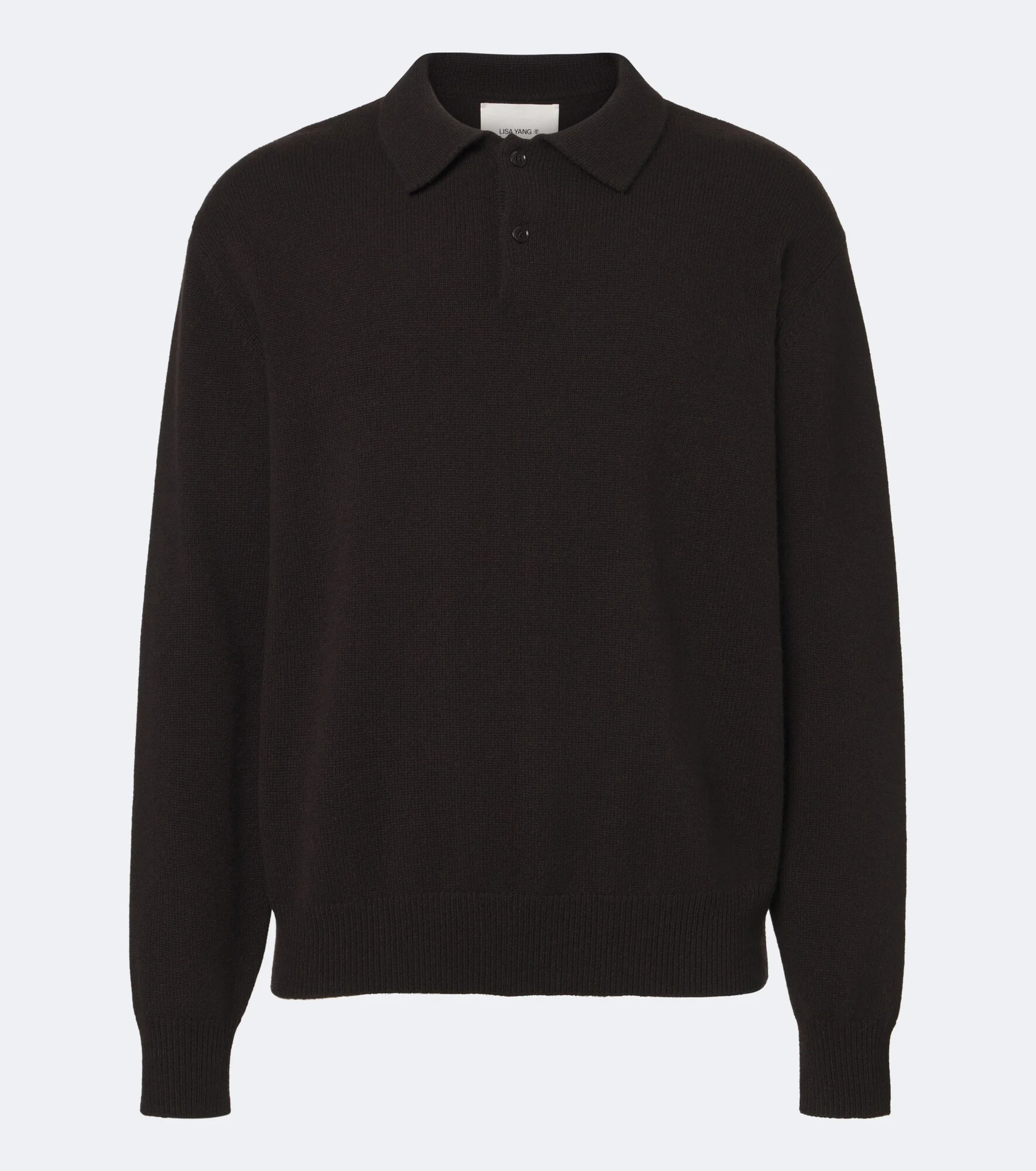 Rufus cashmere polo sweater - 1