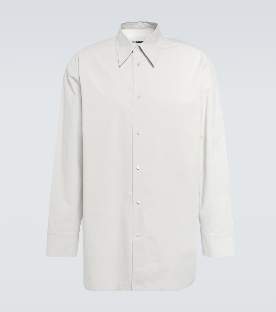 Cotton poplin shirt - 1