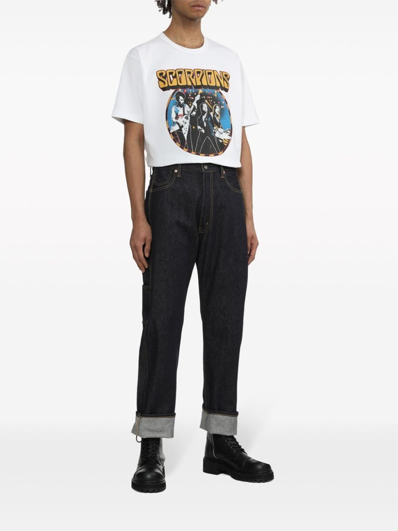 Junya Watanabe MAN graphic-print cotton T-shirt outlook