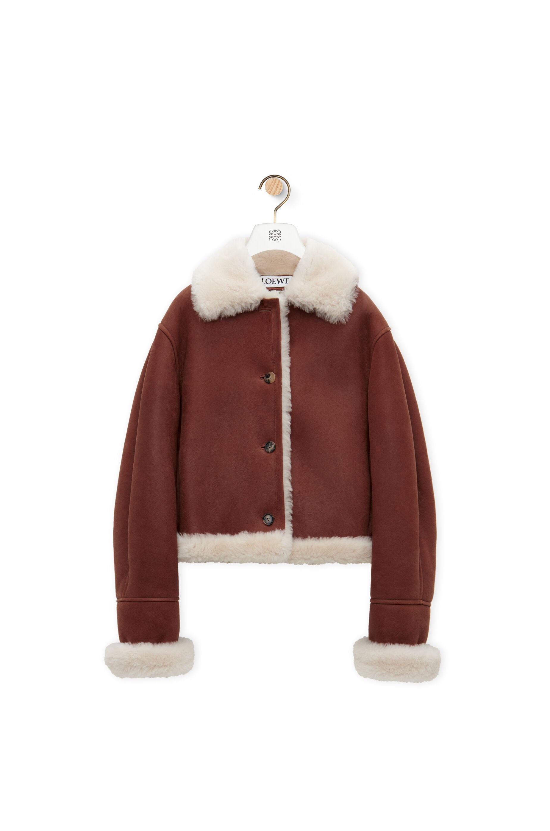 Jacket in shearling - 1