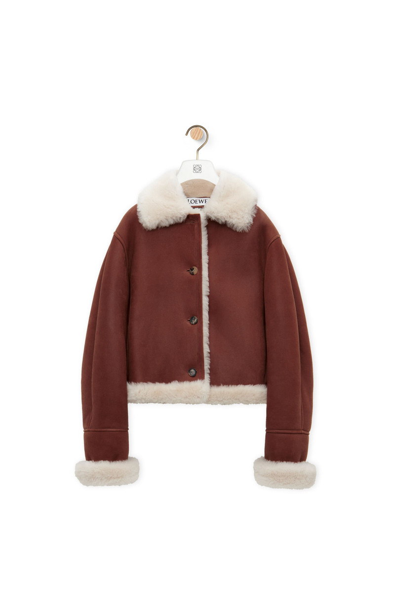 Jacket in shearling - 1