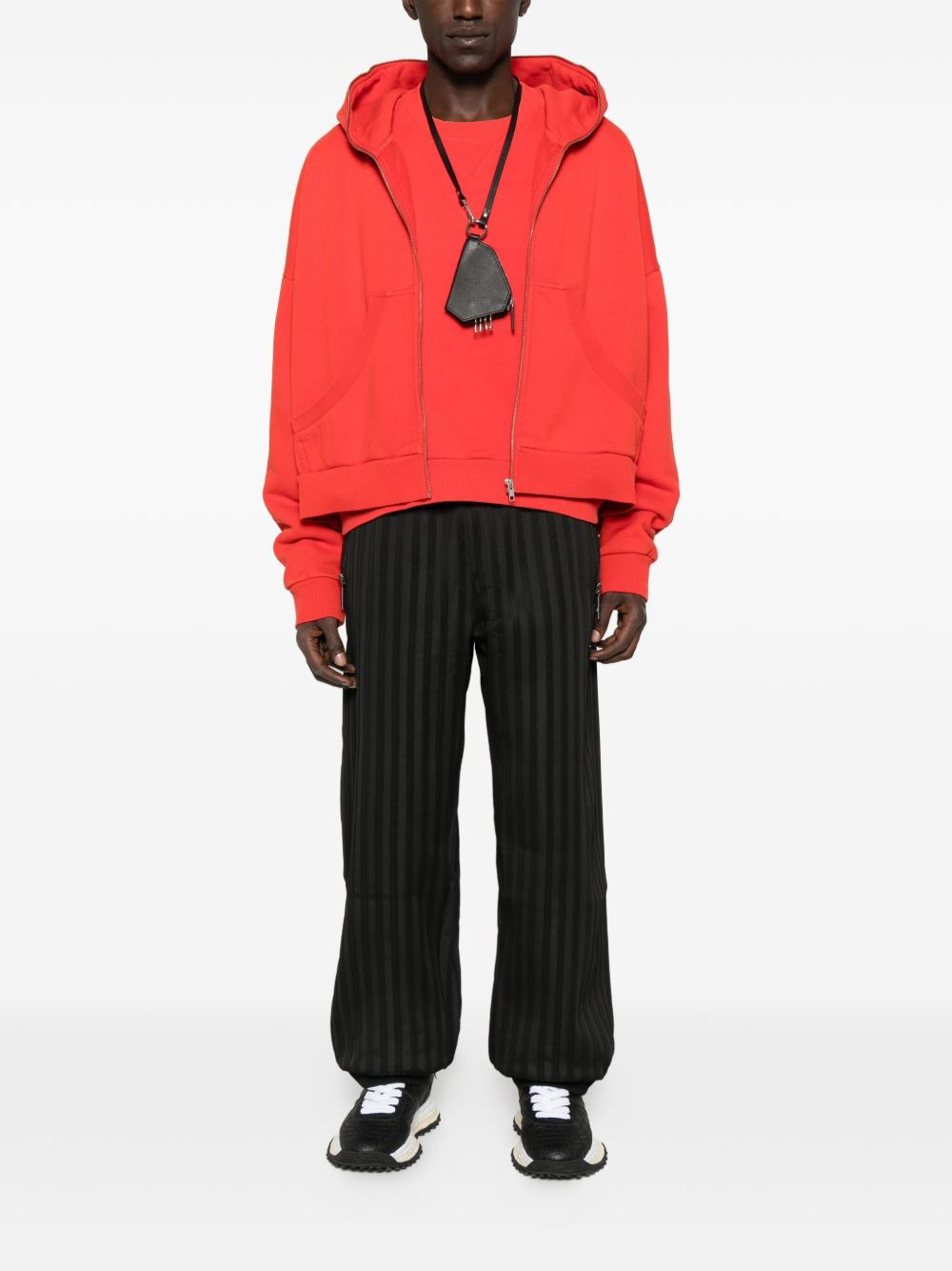 zip-up hoodie - 2