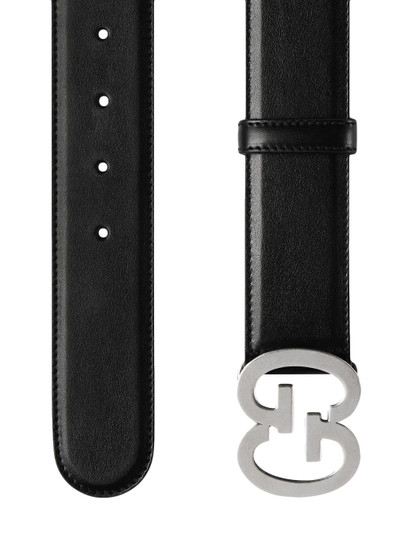 GUCCI GG buckle leather belt outlook