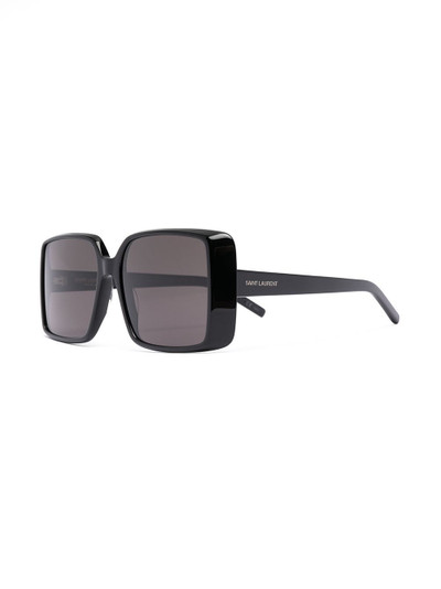 SAINT LAURENT SL451 square-frame sunglasses outlook